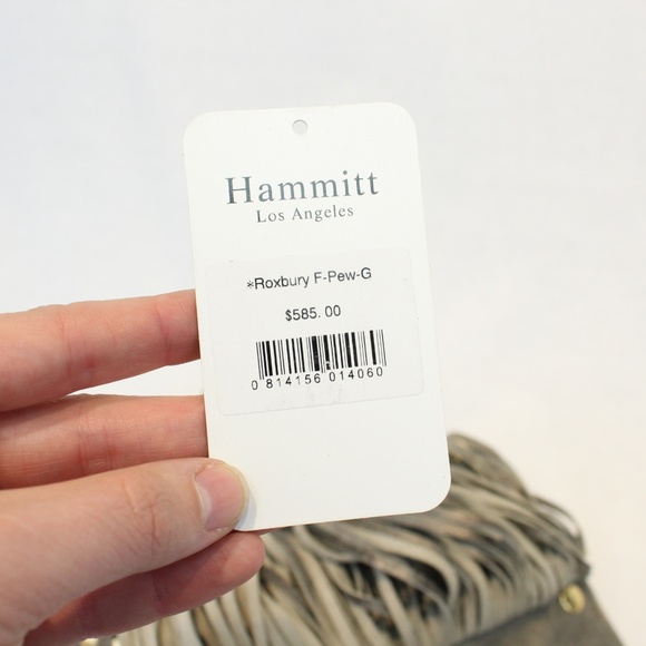 Hammitt Roxbury Pewter Crossbody Fringe Bag - Picture 7 of 7